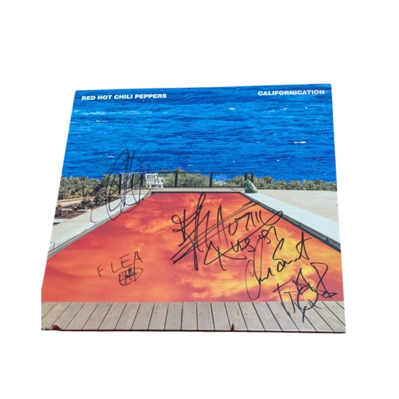 Red Hot Chili Peppers Signed Californication Vinyl LP