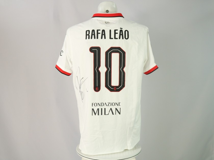 Rafa Leào's Milan Signed Match-Issued Shirt, 2024/25