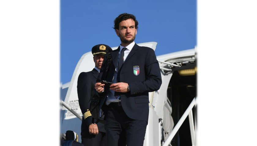 Marco Parolo's Italy National Football Team Shirt by Ermanno Scervino