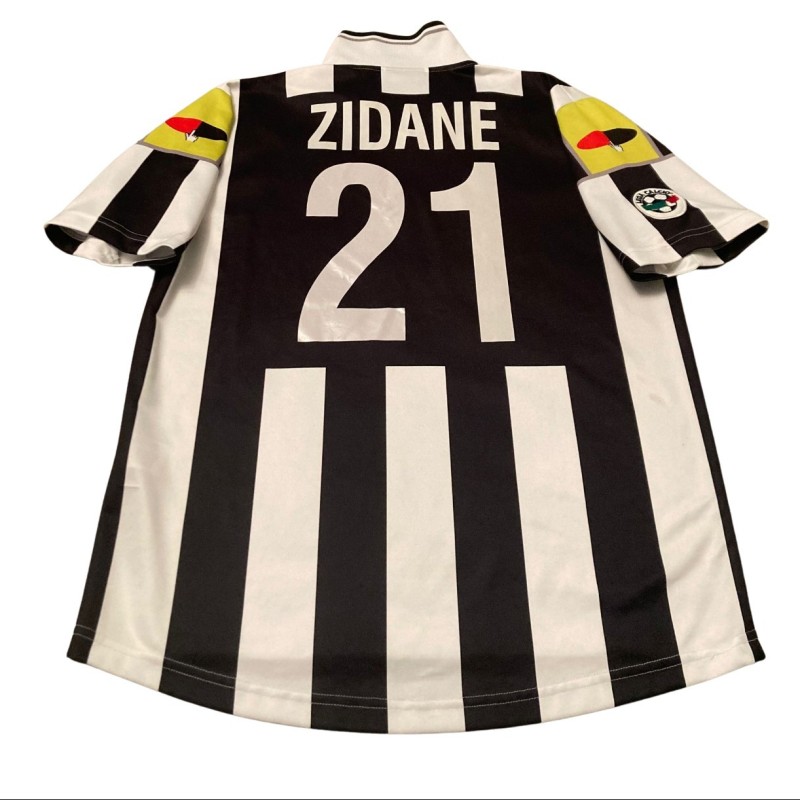 Zidane's Juventus Match-Issued Shirt, 1995/96
