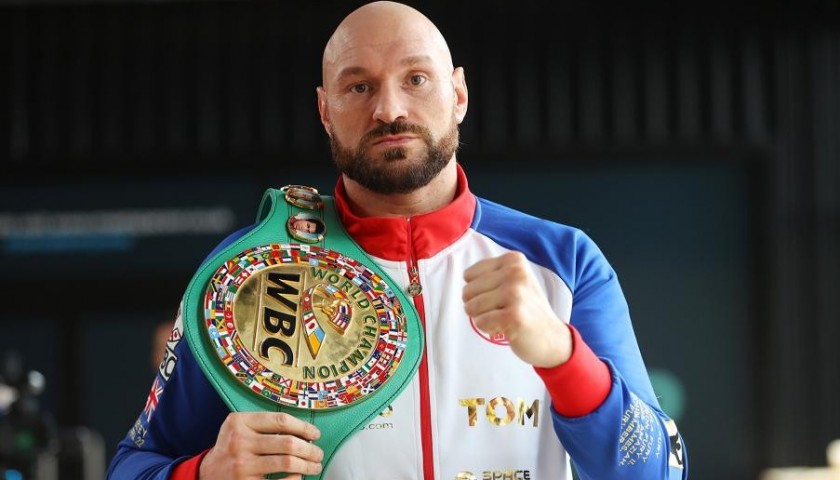 Tyson Fury Signed March 2021 Ring Magazine