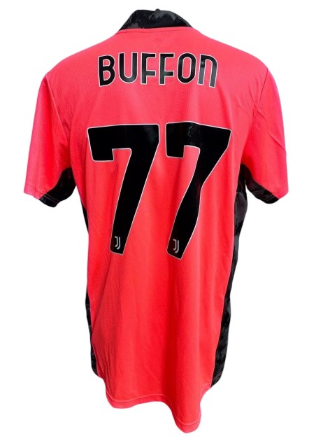 Buffon's Juventus Issued Shirt, UCL 2020/21