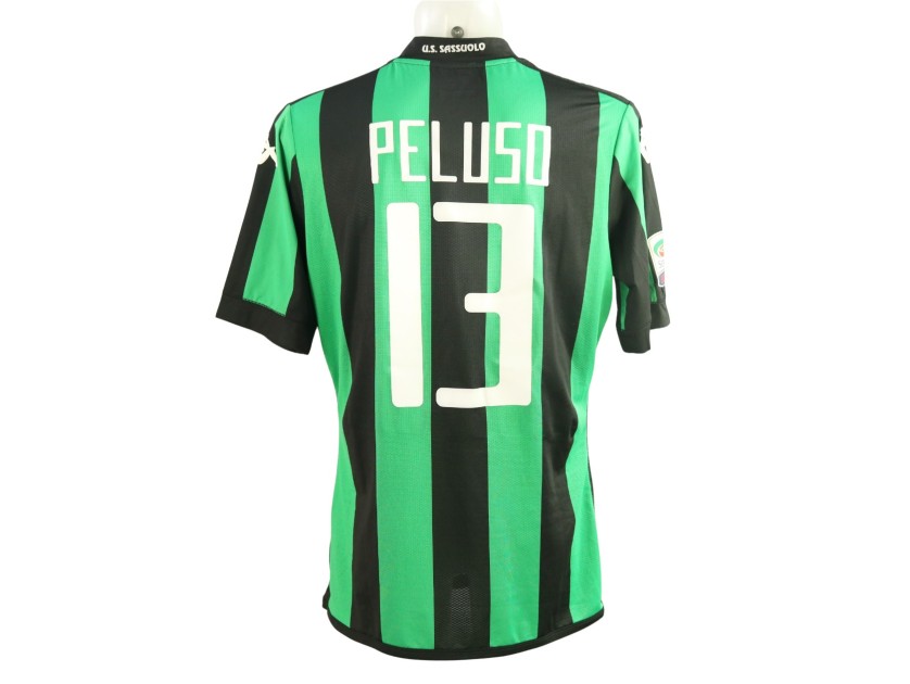 Peluso's Sassuolo Match-Issued Shirt, 2015/16