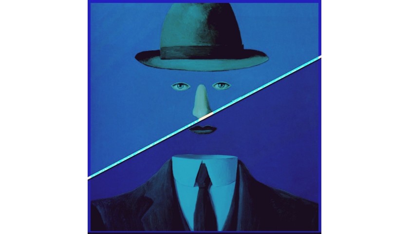"Minimal man vs Magritte" di Mr Ogart