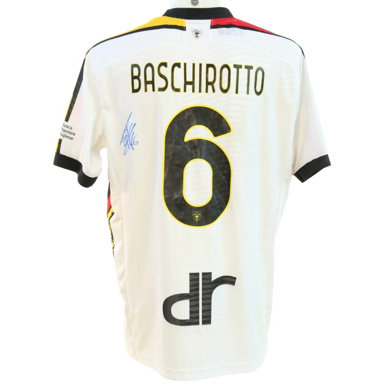 Maglia Baschirotto Unwashed Roma vs Lecce 2024 - Autografata