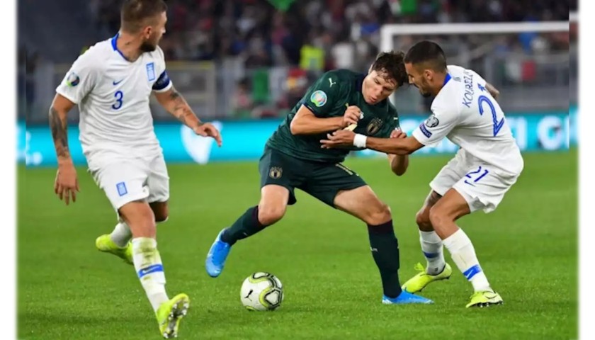 Chiesa's Match Shirt, Italy-Greece 2019