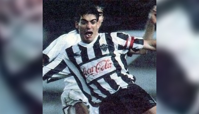 Paulo Sergio's Worn Shirt, Lazio-Atletico Mineiro 1992