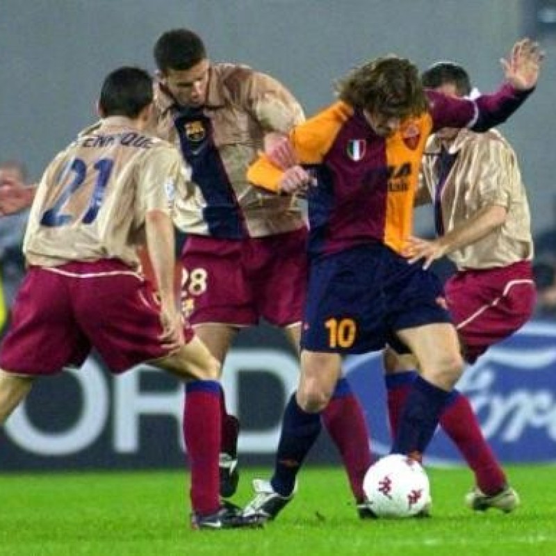 Rochemback's Worn Shirt, Roma vs Barcelona 2002
