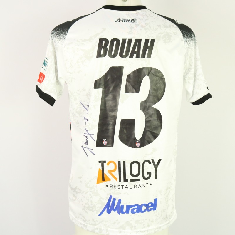 Bouah's Unwashed Signed Shirt, Avellino vs Catania 2024