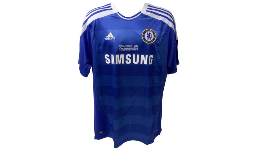 Maglia ufficiale Drogba Chelsea, Finale Champions League 2012 - Autografata