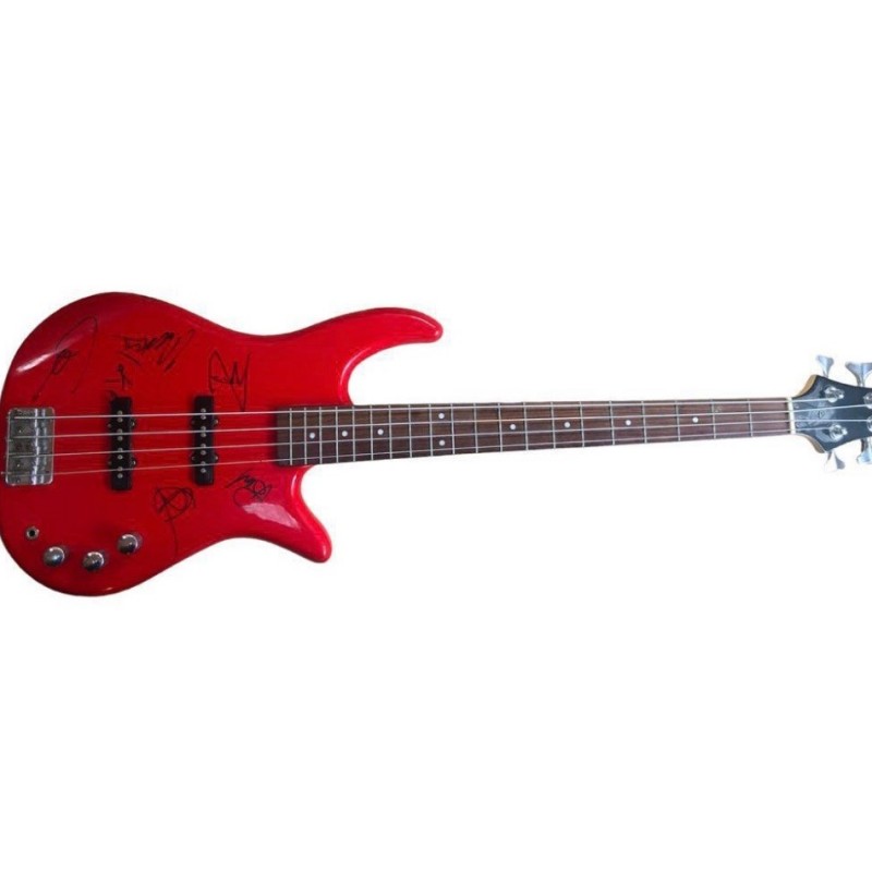 Rammstein Signed Electric Bass Guitar