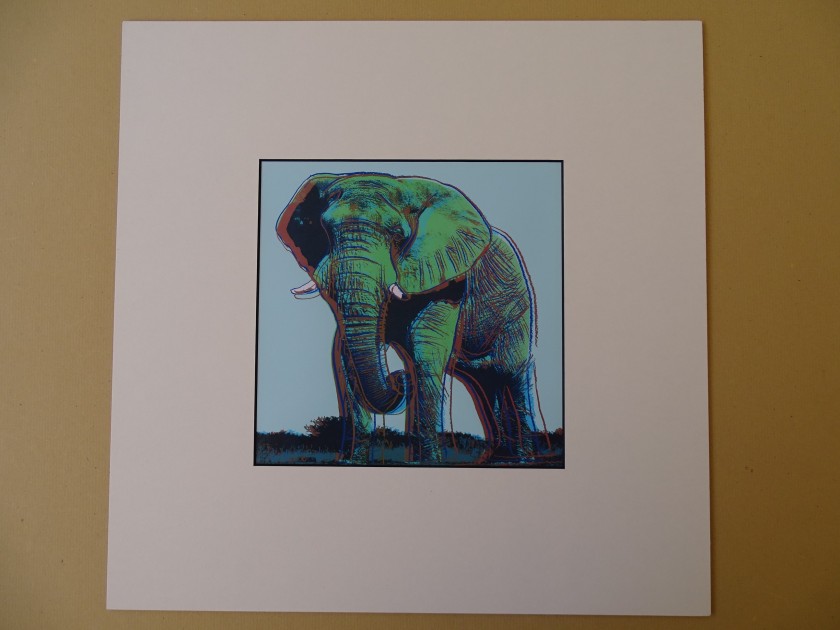 Andy Warhol "Elephant"