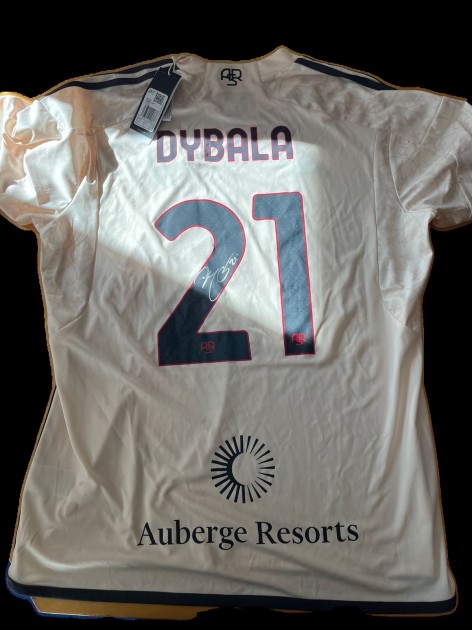 Dybala's Signed Official Roma Shirt, 2023/24