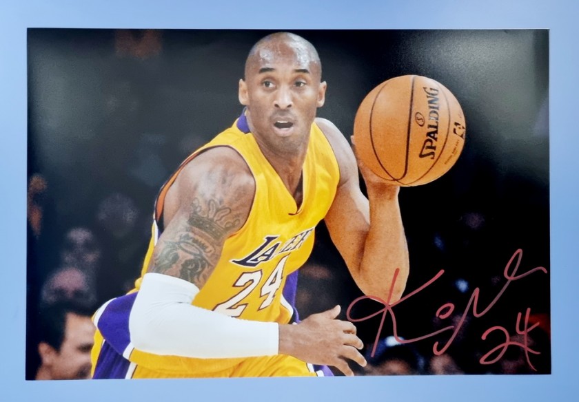 Kobe Bryant Signed Photograph