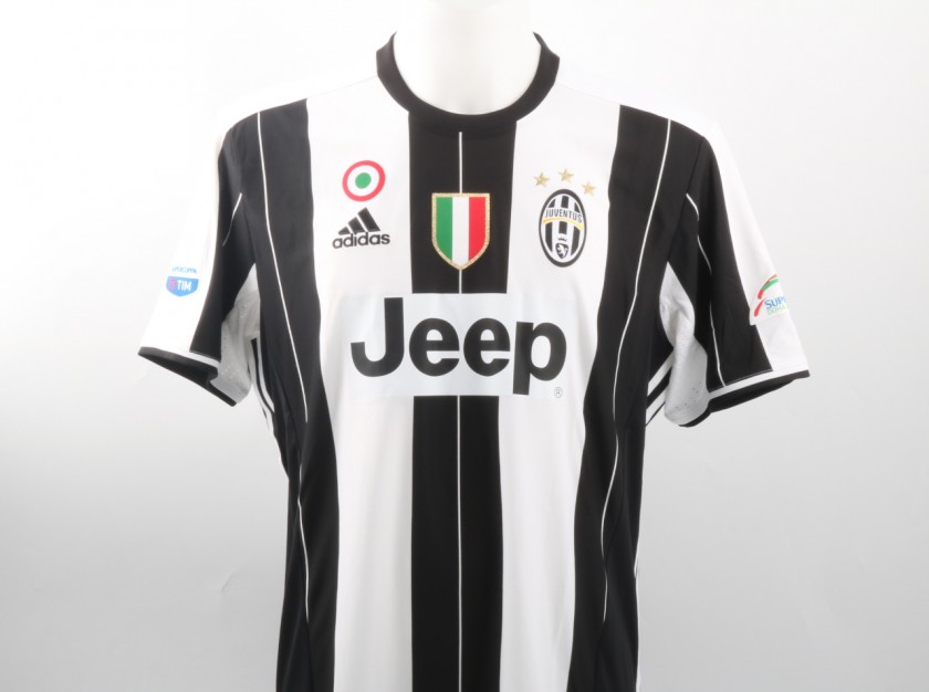 Official Higuain Juventus 2016/17 shirt, Italy Supercup - Signed 