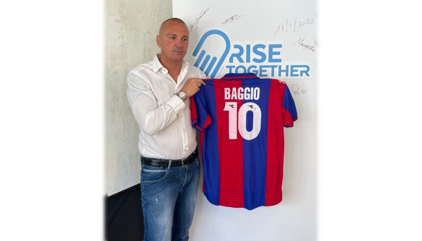 Baggio's Bologna Worn Shirt, 1997/98