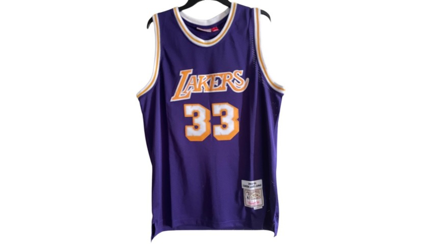 Abdul-Jabbar's Official Los Angeles Lakers Signed Shirt