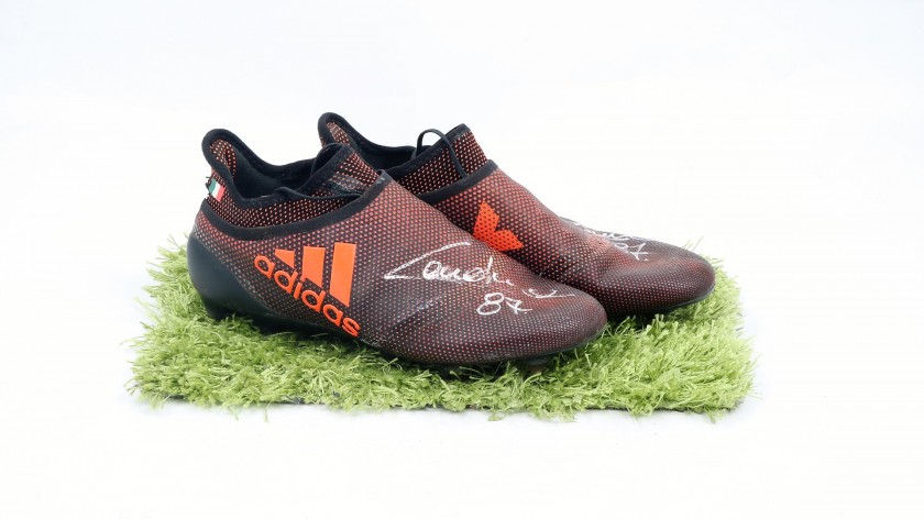 Candreva's Signed Match-Worn Adidas Cleats, Serie A 2017/18