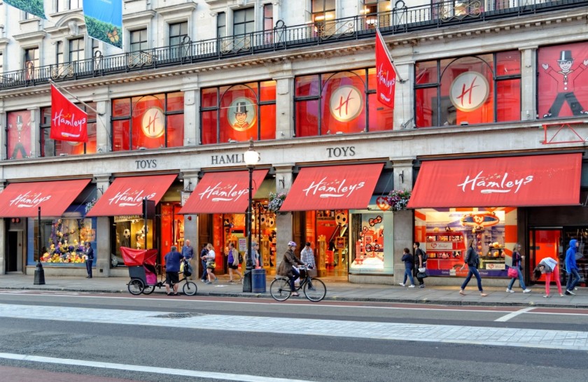 Hamleys VIP Tour and Personal Shopper Experience with Refreshments for Family of Four