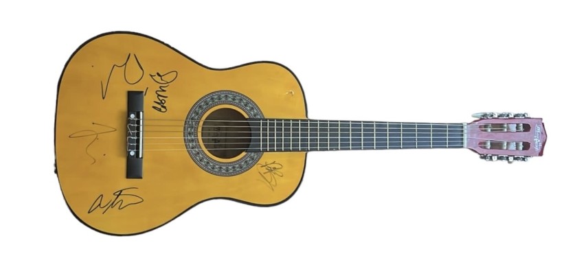 Foo Fighters Signed Acoustic Guitar