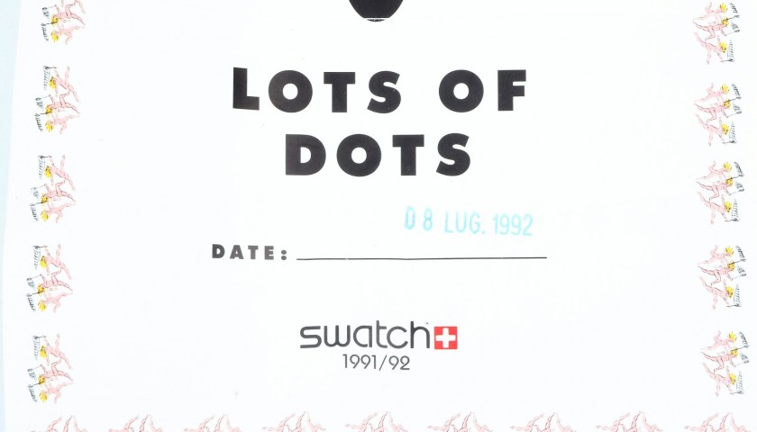 Swatch Lots of Dots 1992 - Limited Edition - CharityStars