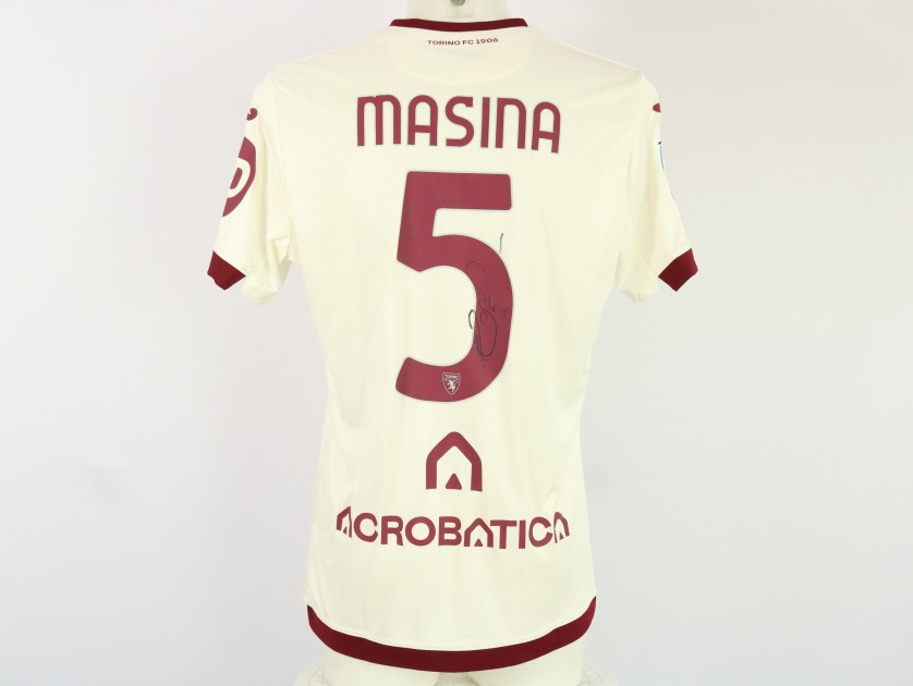 Masina's Signed Unwashed Shirt, Atalanta vs Torino 2024