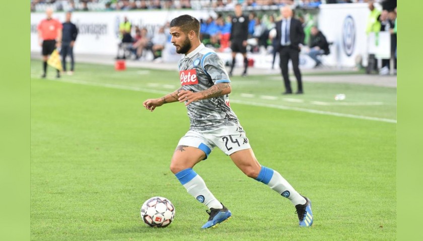 Insigne's Official Napoli Shirt, 2018/19 - Signed by the Squad