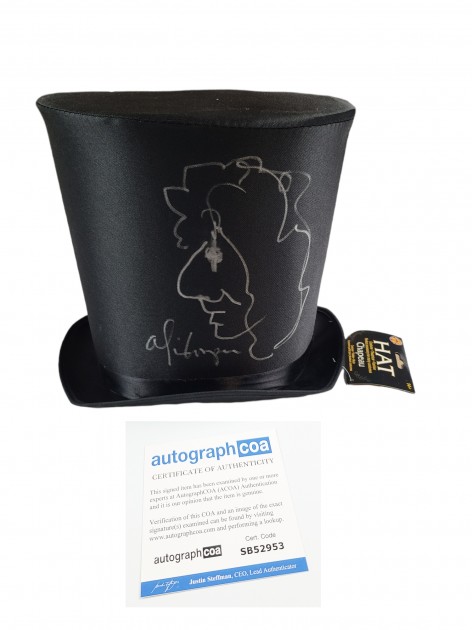 Alice Cooper Signed Top Hat