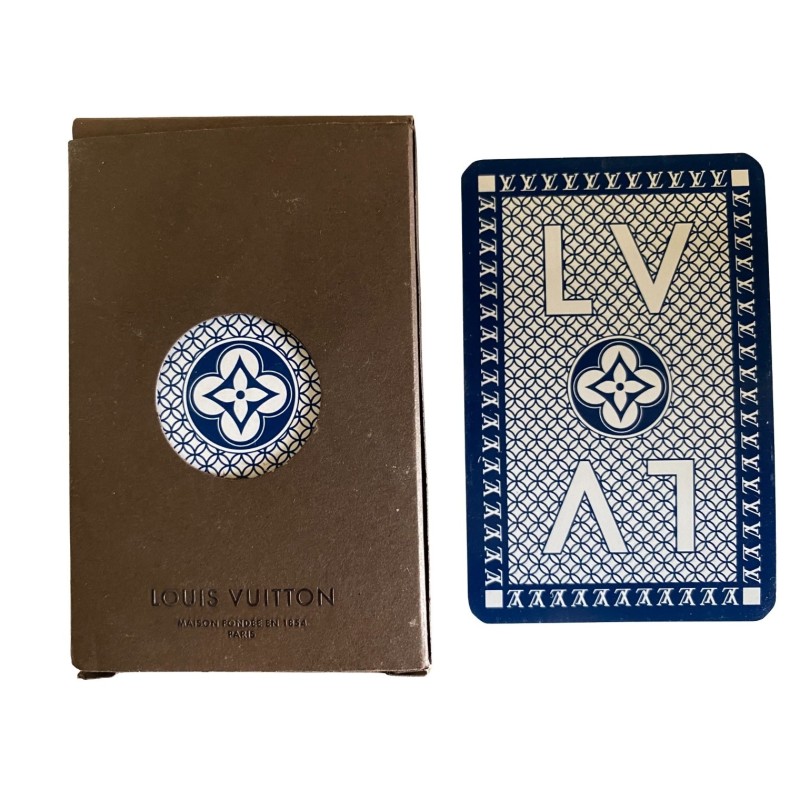 Carte da gioco vintage Louis Vuitton "Jeu De Cartes"