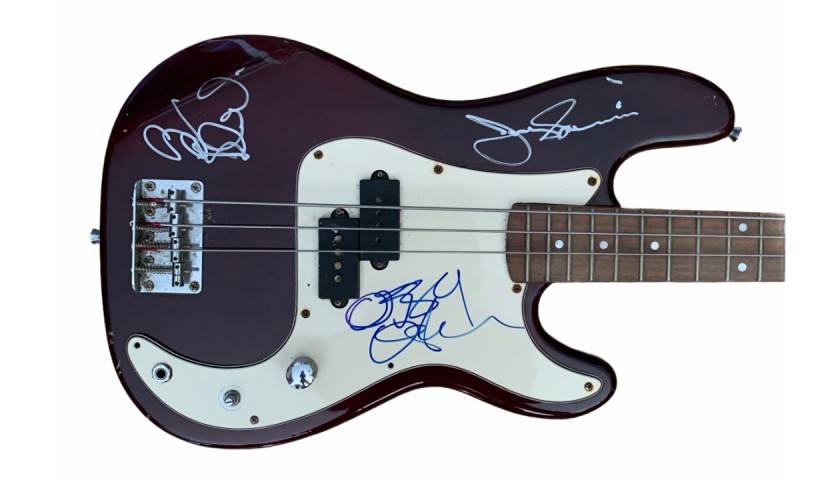 Black Sabbath Signed Electric Bass Guitar