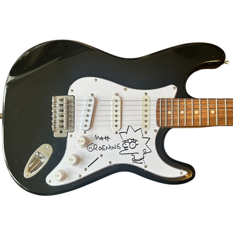 Matt Groening Signed Electric Guitar