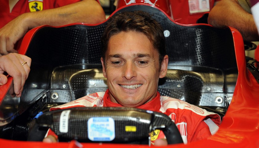 Race the Vallelunga Track with Giancarlo Fisichella in a Ferrari