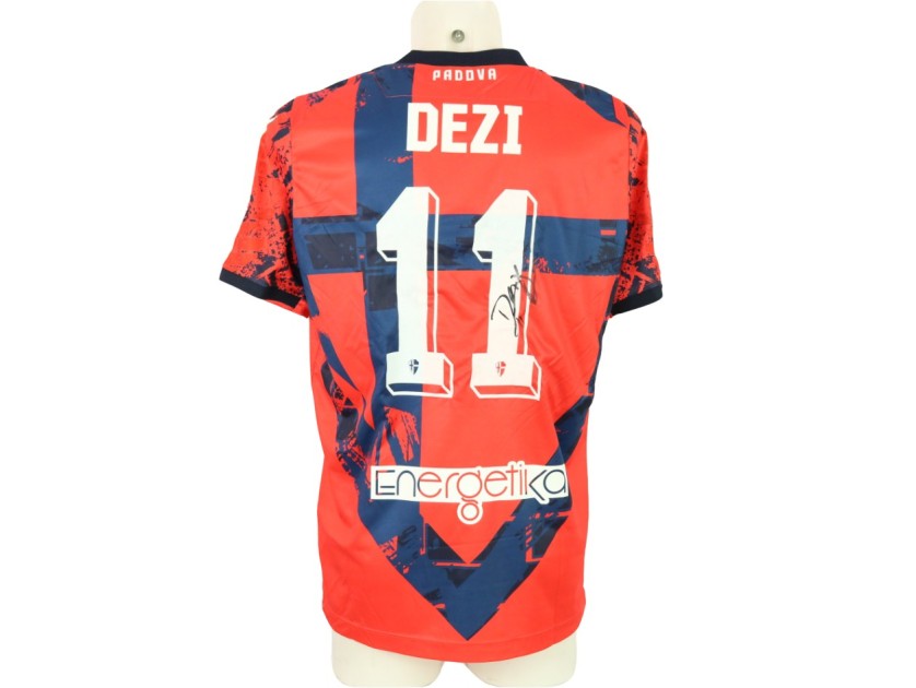 Maglia Dezi unwashed Giana Erminio vs Padova 2024 - Autografata