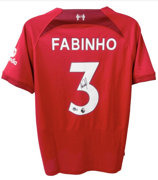 Fabinho's Liverpool FC Signed Replica Shirt