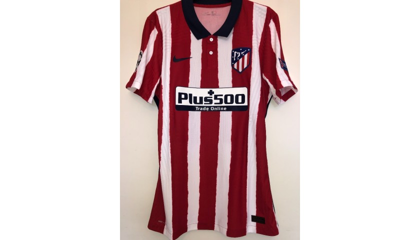 Suarez's Match Shirt Atletico Madrid, 2020/21 - CharityStars