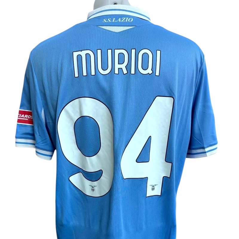 Muriqi Unwashed Shirt Lazio vs Parma Coppa Italia 2021