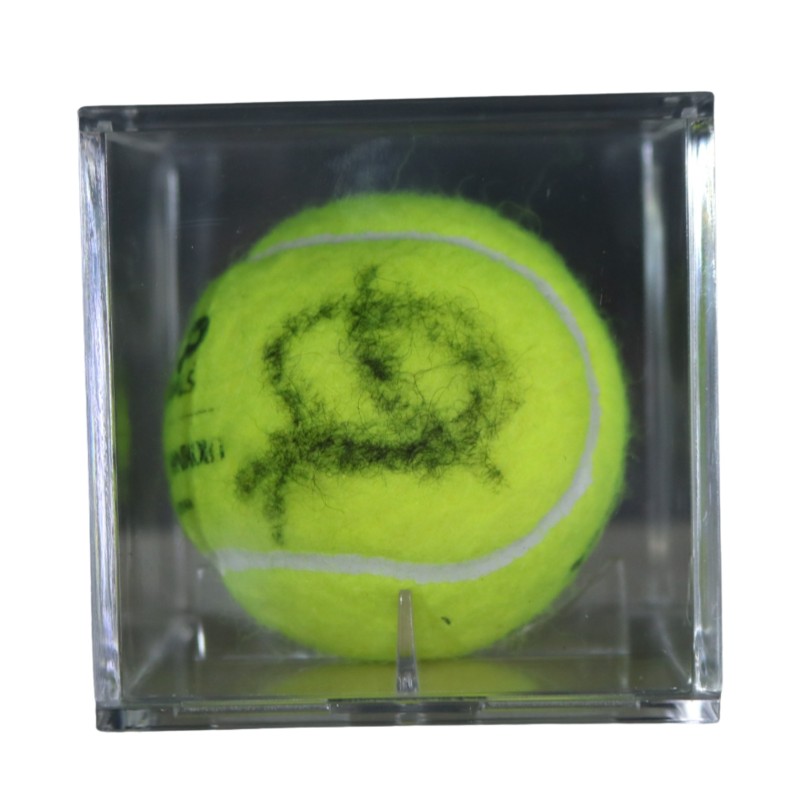 Tennis Ball - Signed by Jannik Sinner