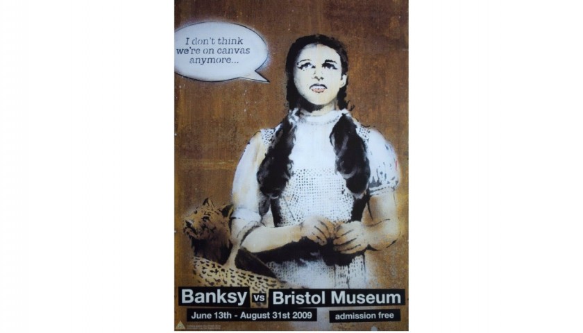 Dorothy Poster “Banksy vs Bristol Museum”, 2009