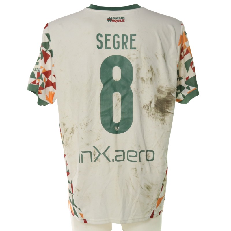 Segre's Unwashed Shirt, Sassuolo vs Palermo 2024