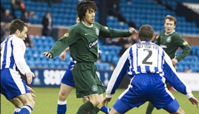 Nakamura's Celtic Glasgow Signed Match Shirt, 2007/08