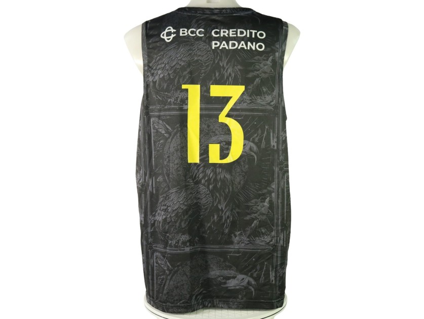 Completo Lacey Vanoli Basket Cremona, unwashed Pre-Season 2024/25 - Autografato