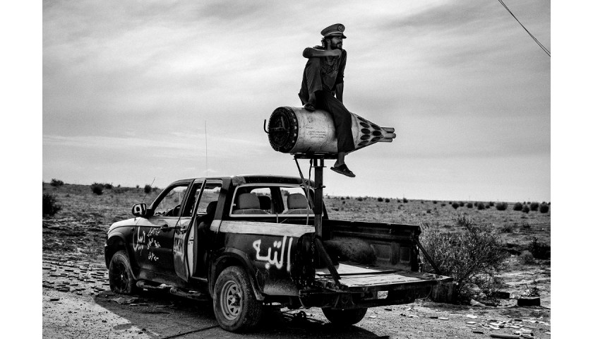 "Soldier on a rocket" Photograph by Fabio Bucciarelli