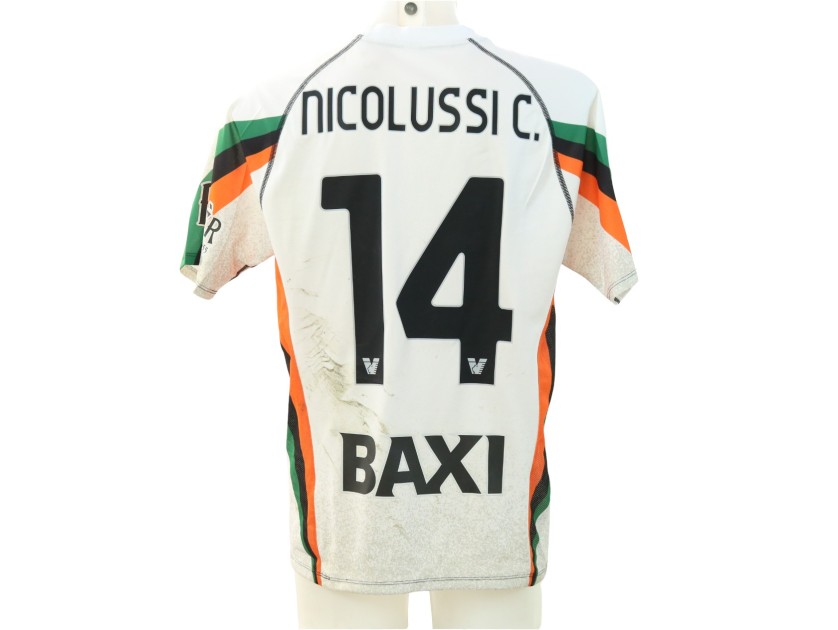 Nicolussi's Genoa vs Venezia Unwashed Shirt, 2025