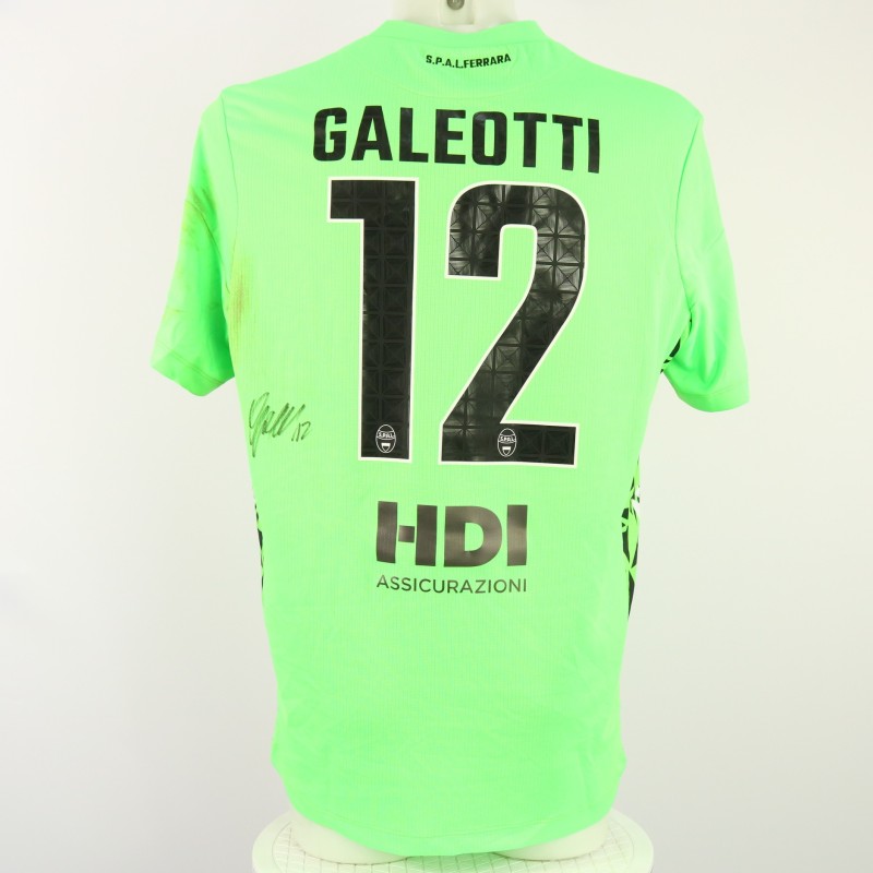 Maglia Galeotti unwashed SPAL vs Pineto 2024 - Autografata