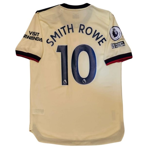 Emile Smith Rowe's Arsenal 2021/22 Match Issued Poppy Shirt