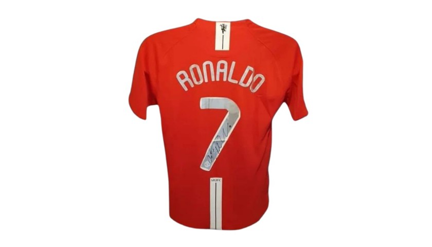 Cristiano Ronaldo's Manchester United Signed Shirt - 2008