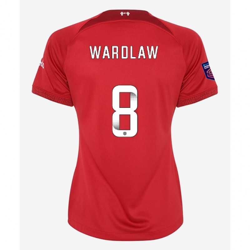  Charlotte Wardlaw's Liverpool Bench Worn Shirt- Limited-Edition 