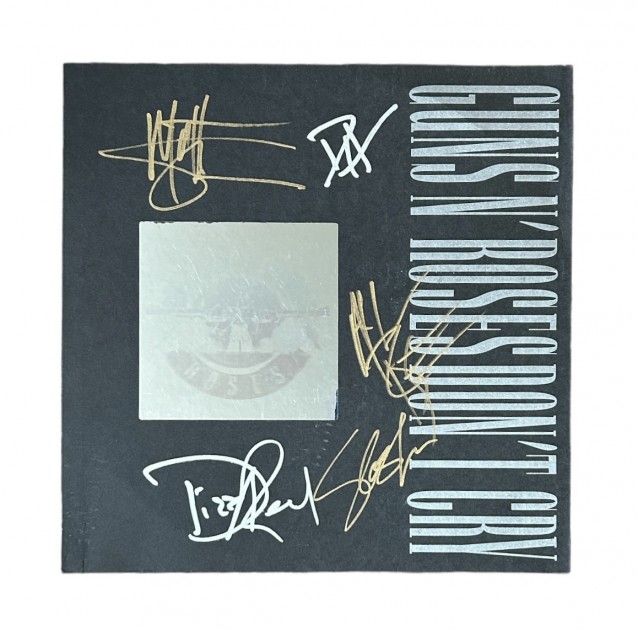 Guns N' Roses Signed 'Don't Cry' 12" Vinyl 