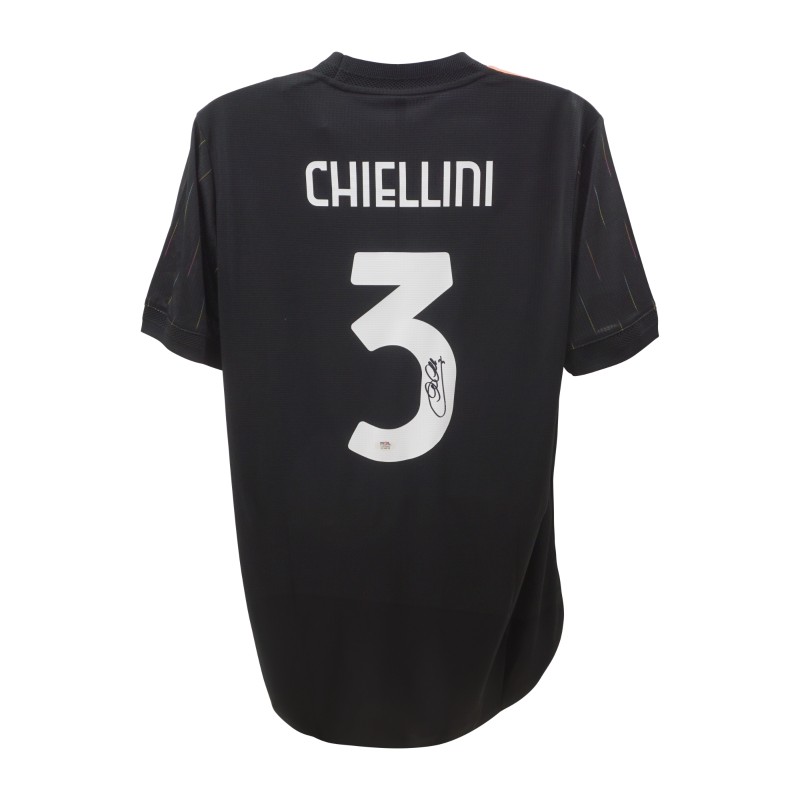 Replica della maglia della Juventus firmata da Giorgio Chiellini