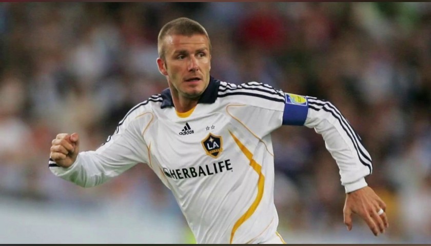 Beckham's Official LA Galaxy Signed Shirt, 2007/08